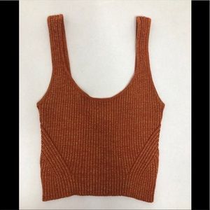 NWOT Nasty Gal knit crop top